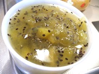 レンジdeキウイジャム